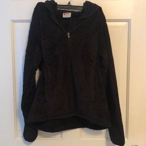 Alpine Design girls black hoodie size medium